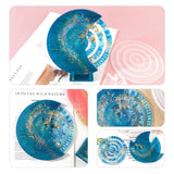 Moon/Heart Calendar Resin Molds - DIY Home Wall Decoration