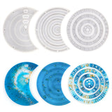 Moon/Heart Calendar Resin Molds - DIY Home Wall Decoration