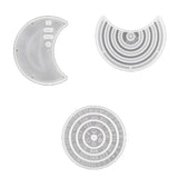 Moon/Heart Calendar Resin Molds for DIY Crafts
