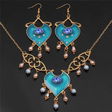 Princess Jasmine Resin Pendant Necklace Women Cosplay Halloween Gift