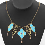 Princess Jasmine Resin Pendant Necklace Women Cosplay Halloween Gift