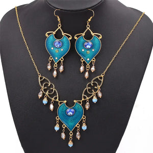 Princess Jasmine Resin Pendant Necklace Women Cosplay Halloween Gift