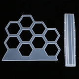 DIY Resin Epoxy Silicone Mold for Hexagonal Earring Hanger