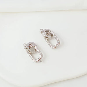 K Square Connection Buckle for DIY Bracelet Necklace Baroque Ending