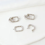 K Square Connection Buckle for DIY Bracelet Necklace Baroque Ending