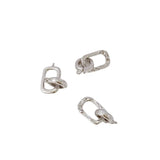 K Square Connection Buckle for DIY Bracelet Necklace Baroque Ending