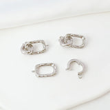K Square Connection Buckle for DIY Bracelet Necklace Baroque Ending