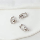 K Square Connection Buckle for DIY Bracelet Necklace Baroque Ending