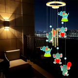Animal Shaped Wind Chime Resin Mold Kit, Epoxy Silicone Mold for Home Decor