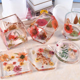Epoxy Resin Succulent Pot Silicone Mold DIY Home Decor Crafts