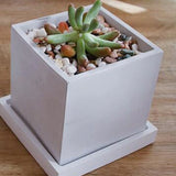 Silicone Succulent Plants Pot Mold DIY Crafts Home Decor Tools