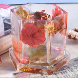 Epoxy Resin Succulent Pot Silicone Mold DIY Home Decor Crafts