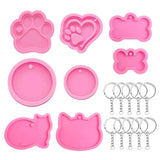 Love Bear Palm Bones Resin Mold for DIY Jewelry