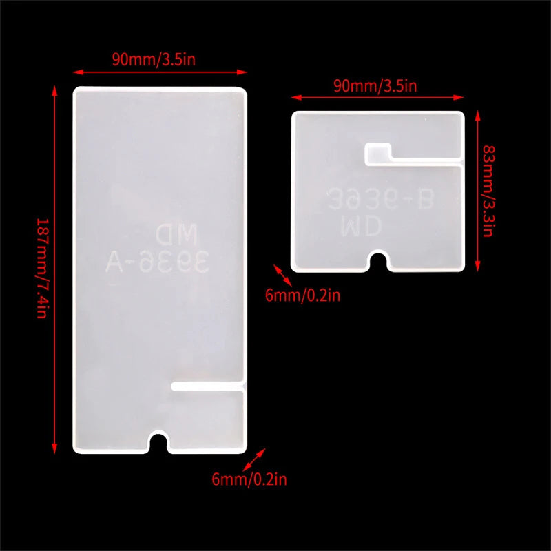 Phone Holder Resin Mold DIY Craft Epoxy Silicone Mould Casting Tools