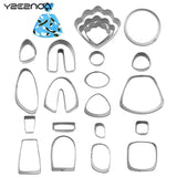 Polymer Clay Earring Cutters Set Jewelry Making Tools