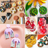 Polymer Clay Earring Cutters Set Jewelry Making Tools