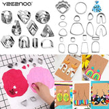 Polymer Clay Earring Cutters Set Jewelry Making Tools