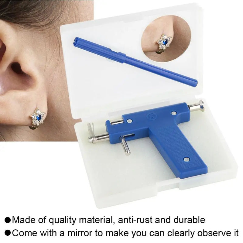 Professional Painless Body Piercing Tool Nose Ear Navel Ear Hole Piercing Gun
