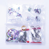 Rainbow Jewelry Findings Set DIY Making Supplies