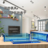 Rectangle Storage Box Resin Mold DIY Epoxy Home Office Decor UV Silicone Mold