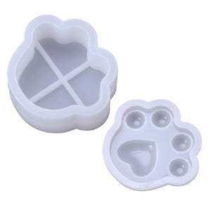 Resin Tray Mold Cat Paw Storage Box Mould