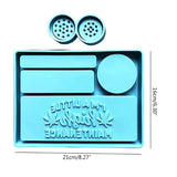Rolling Tray Mold & Herb Grinder Epoxy Resin DIY Craft Mold