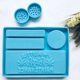 Rolling Tray Mold & Herb Grinder Epoxy Resin DIY Craft Mold