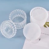Round Storage Box Silicone Mould for DIY Crafts