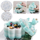 Silicone Candy Container Box Mould Jewelry Storage Resin Epoxy Casting Mold