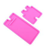 Silicone Mobile Phone Stand Holder Resin Mould DIY Craft Tool