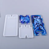 Silicone Mobile Phone Stand Holder Resin Mould DIY Craft Tool