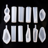 131pc Silicone Mold Jewelry Casting Earring Stud Screw Eyes Making Tools Set