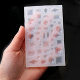 131pc Silicone Mold Jewelry Casting Earring Stud Screw Eyes Making Tools Set
