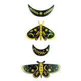 Silicone Resin Moulds Moon Butterfly Mold Epoxy Resin Casting Craft