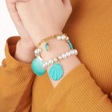 Alloy Enamel Beads Bracelet Jewelry Making Kit