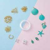 Alloy Enamel Beads Bracelet Jewelry Making Kit