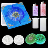 Silicone Tobacco Grinder and Ashtray Mold DIY Crafts