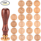 Vintage Wax Seal Stamp Brass A~Z Letter Initial Sealing Stamp