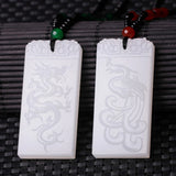 Yin Yang Dragon Phoenix Pendant Necklace Jewelry