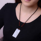 Yin Yang Dragon Phoenix Pendant Necklace Jewelry