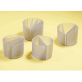 4 Silicone Split Cups for Paint Pouring and Resin Pouring