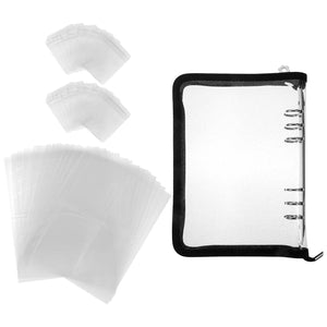 Transparent Jewelry Storage Book for Rings Earrings Necklace