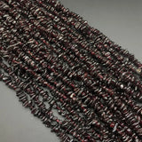 Natural Garnets Quartz Stone Beads 4-8mm Chips Nuggets for DIY Jewelry