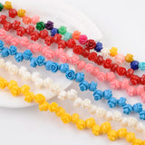 Rose Flower Coral Beads 6-15mm for Jewelry Making DIY Bracelet Necklace