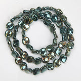 60PCS 11mm Glass Spacer Bead Bracelet DIY Jewelry Making Supplies