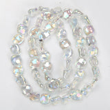 60PCS 11mm Glass Spacer Bead Bracelet DIY Jewelry Making Supplies