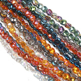 60PCS 11mm Glass Spacer Bead Bracelet DIY Jewelry Making Supplies