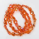 60PCS 11mm Glass Spacer Bead Bracelet DIY Jewelry Making Supplies