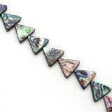 Abalone Shell Bead Triangle Natural Shell Necklace Loose Beads