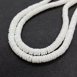 6mm Flat Round Coral Beads Strand DIY Necklace Earrings